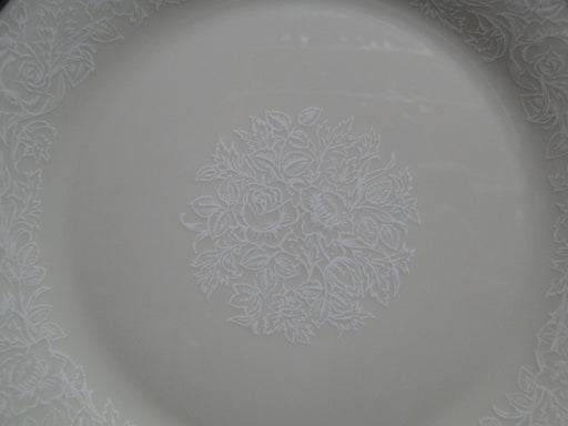 Lenox Moonspun, White Flowers, Platinum: Bread Plate (s), 6 1/4"