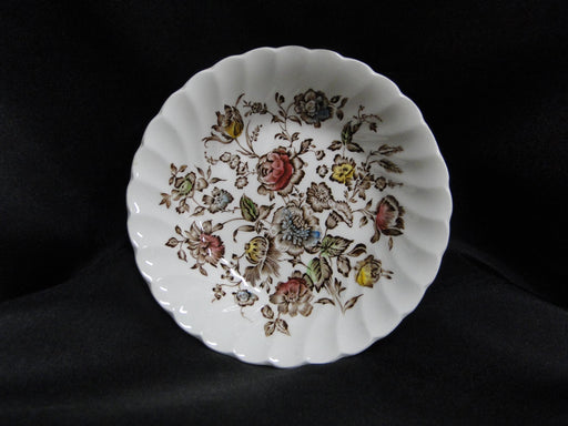 Johnson Brothers Staffordshire Bouquet, Brown: Fruit Bowl, 5" x 1 1/8"