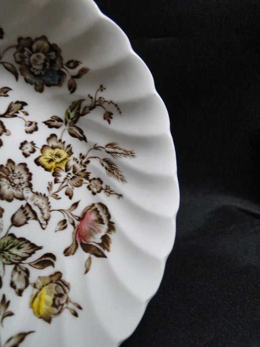 Johnson Brothers Staffordshire Bouquet, Brown: Fruit Bowl, 5" x 1 1/8"