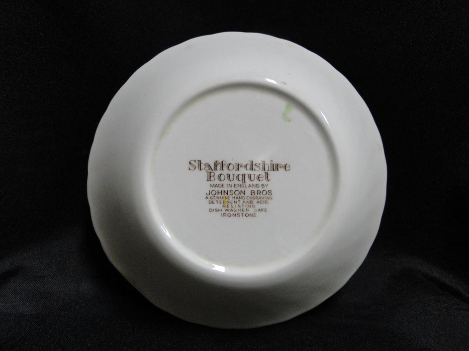Johnson Brothers Staffordshire Bouquet, Brown: Fruit Bowl, 5" x 1 1/8"