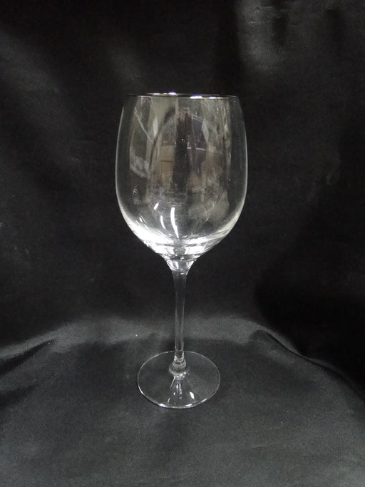 Lenox Solitaire Platinum Signature Crystal: Wine / Goblet / Beverage (s), 9 3/4"