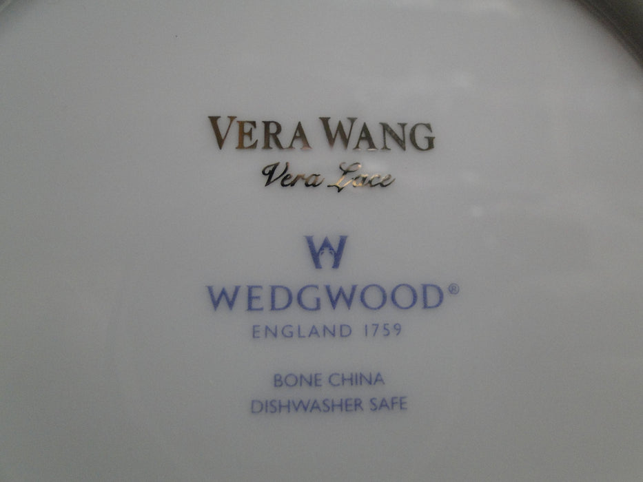 Wedgwood Vera Wang Lace Platinum Bread Plate s 6