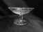 Waterford Crystal Glandore, Laurel & Criss Cross Cuts: Compote, 5 7/8", As Is