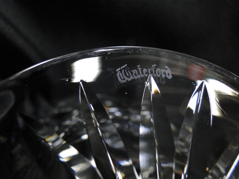 Waterford Crystal Glandore, Laurel & Criss Cross Cuts: Compote, 5 7/8", As Is