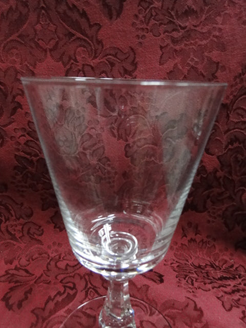 Val St. Lambert Walton: Water or Wine Goblet 6 5/8"