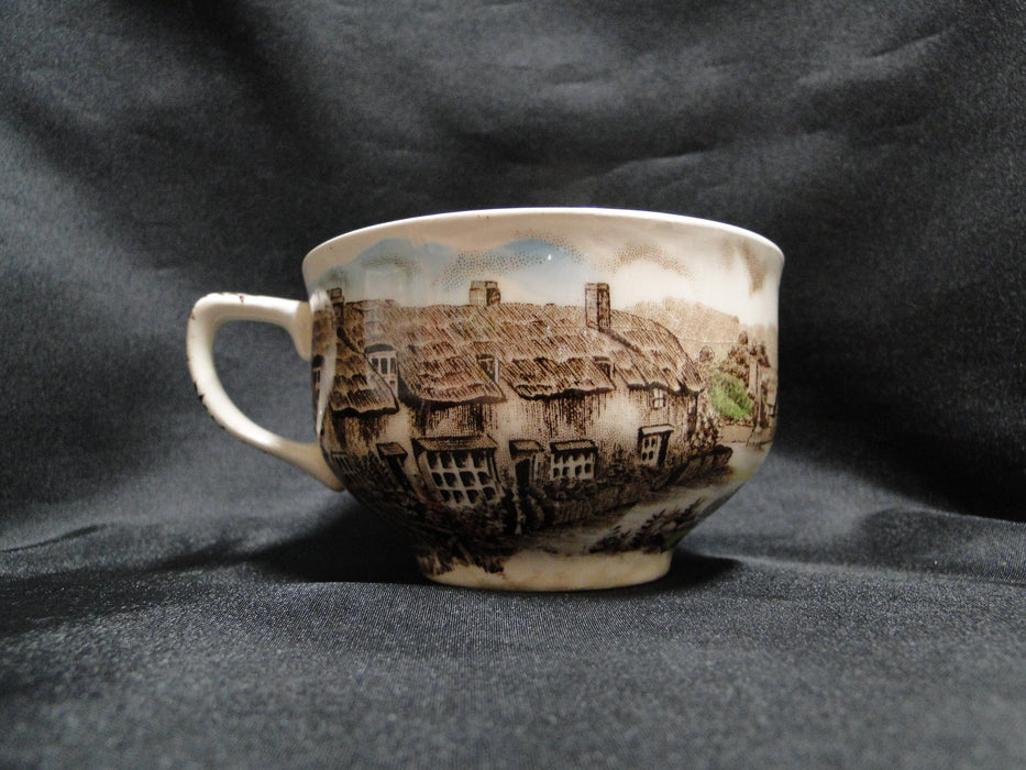 Johnson Brothers Olde English Countryside: Cup & Saucer Set, 2 1/4", As Is