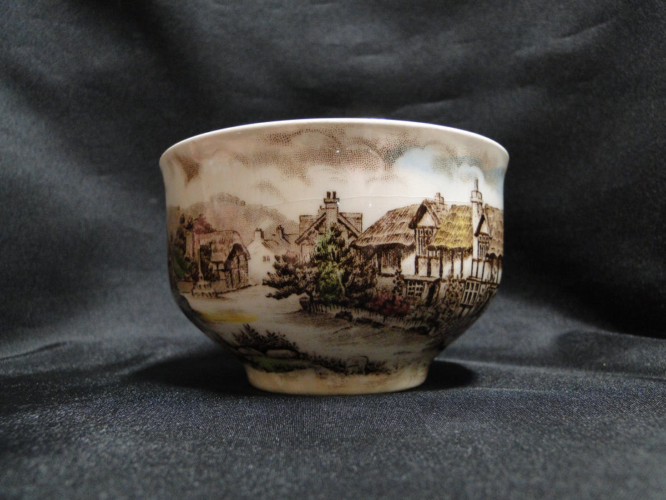 Johnson Brothers Olde English Countryside: Cup & Saucer Set, 2 1/4", As Is