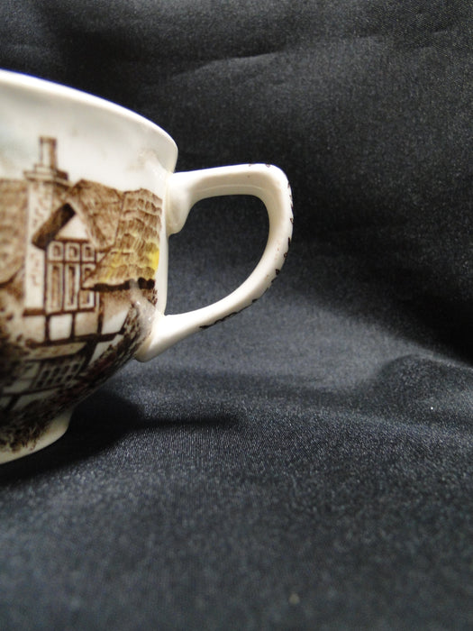 Johnson Brothers Olde English Countryside: Cup & Saucer Set, 2 1/4", As Is