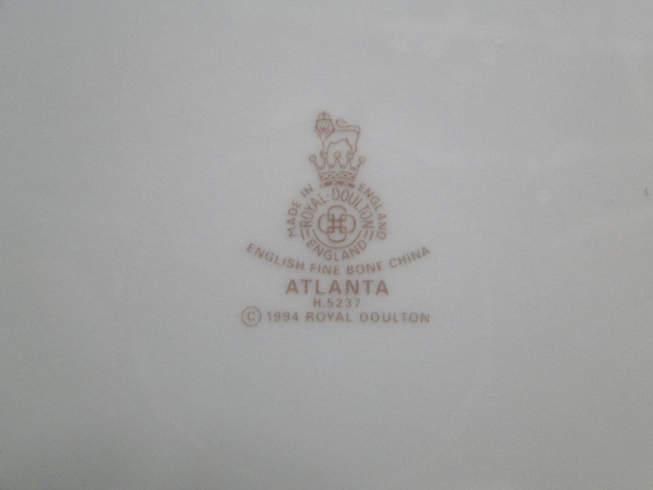 Royal Doulton Atlanta, Blue Border, Greek Key: Dinner Plate (s), 10 3/4"