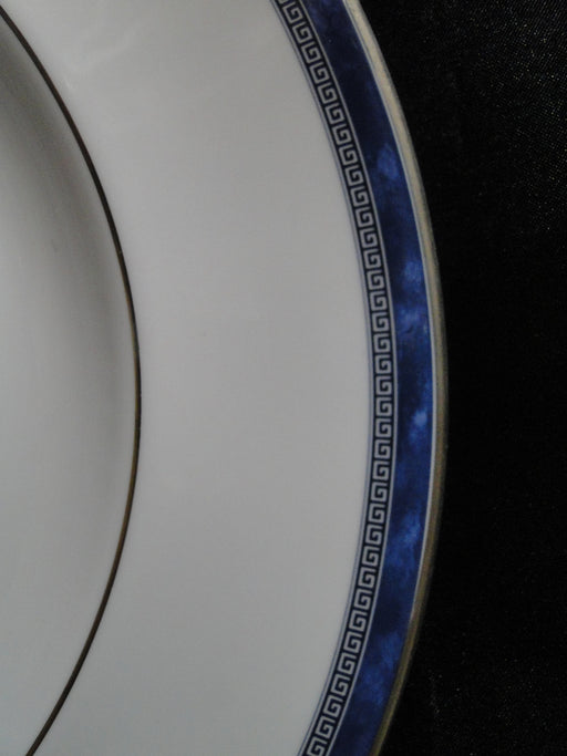 Royal Doulton Atlanta, Blue Border, Greek Key: Dinner Plate (s), 10 3/4"