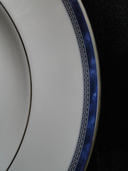 Royal Doulton Atlanta, Blue Border, Greek Key: Dinner Plate (s), 10 3/4"