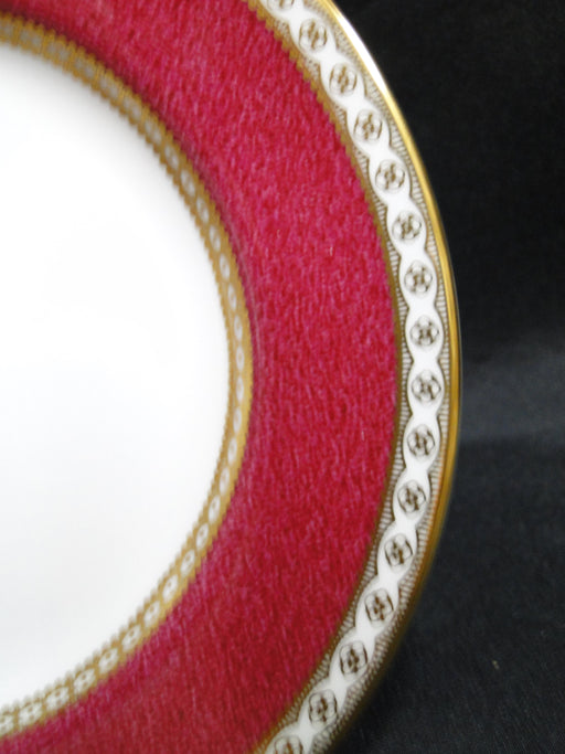 Wedgwood Ulander Powder Ruby, Gold: Bread Plate (s), 5 7/8"
