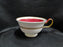 Wedgwood Ulander Powder Ruby, Gold: 2 1/8" Cup (s) Only, Peony, No Saucer