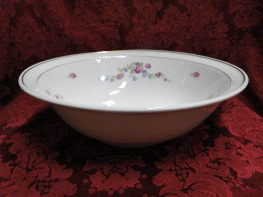 Thomas China 7211, Versailles White, Floral: Round Serving Bowl, 10"