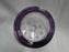 Tiffin King's Crown / Antique Thumbprint Amethyst, 4016: Compote Lid, 5 1/4"