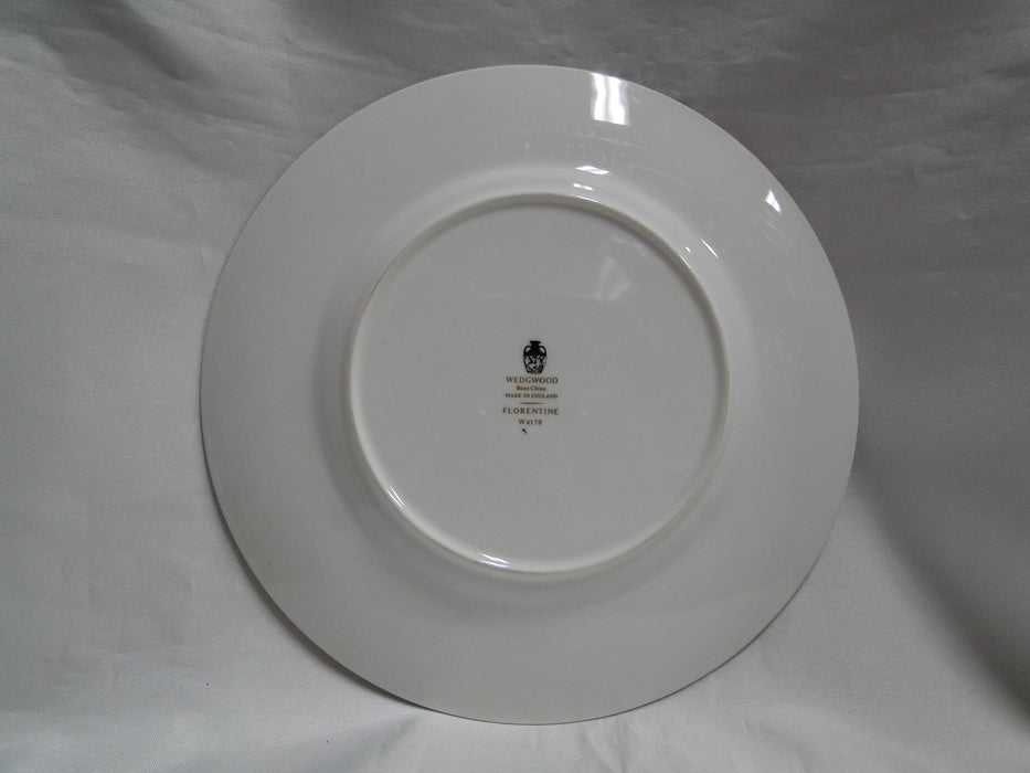 Wedgwood Florentine Dark Green W4170, Dragons: Salad Plate, 8 1/8", Crazing