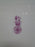 Royal Doulton HB 6700, Pink Flowers, Blue Zig Zag Line: Bread Plate (s), 6 1/4"