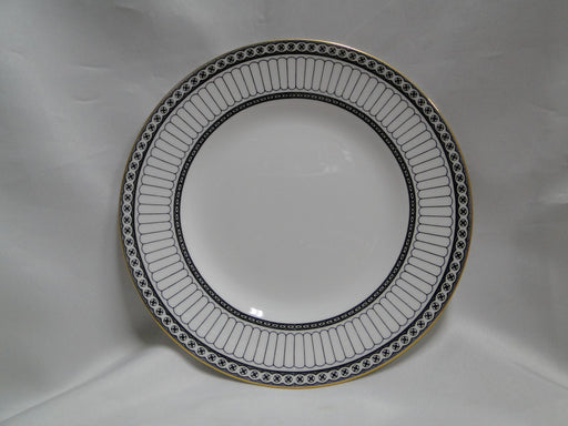 Wedgwood Colonnade Black, Black Lines & Circles: Salad Plate (s), 8 1/8"