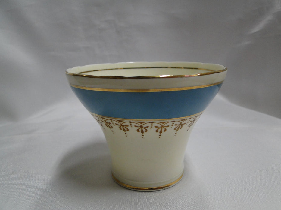 Aynsley 5212 Turquoise Band, Gold Design: Cup & Saucer Set, 2 5/8" Tall