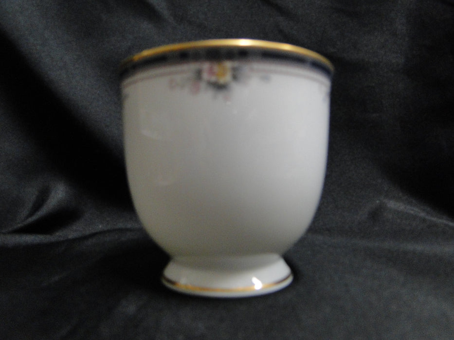 Noritake Ontario, 3763: Blue Gray Band, Floral: Cup & Saucer Set (s), 3" Tall