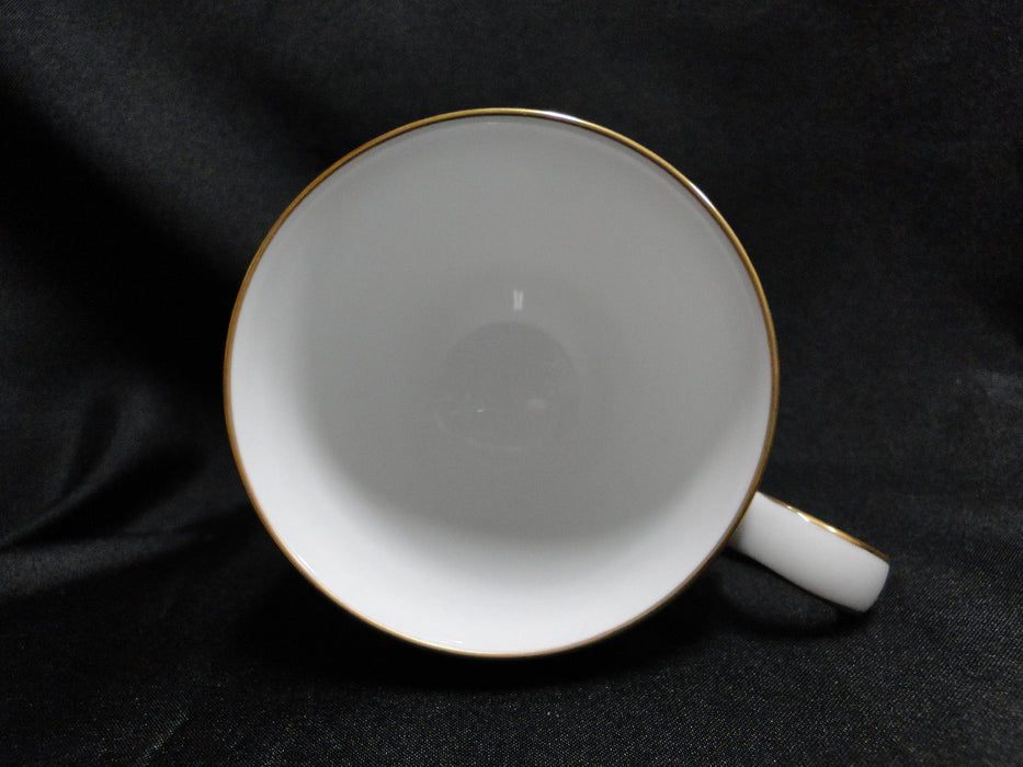 Noritake Ontario, 3763: Blue Gray Band, Floral: Cup & Saucer Set (s), 3" Tall