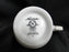 Noritake Ontario, 3763: Blue Gray Band, Floral: Cup & Saucer Set (s), 3" Tall