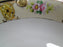 Noritake Pink Florals w/ Raised Gold: Round Serving Bowl w/ Handles, 9 1/2"