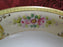 Noritake Pink Florals w/ Raised Gold: Round Serving Bowl w/ Handles, 9 1/2"