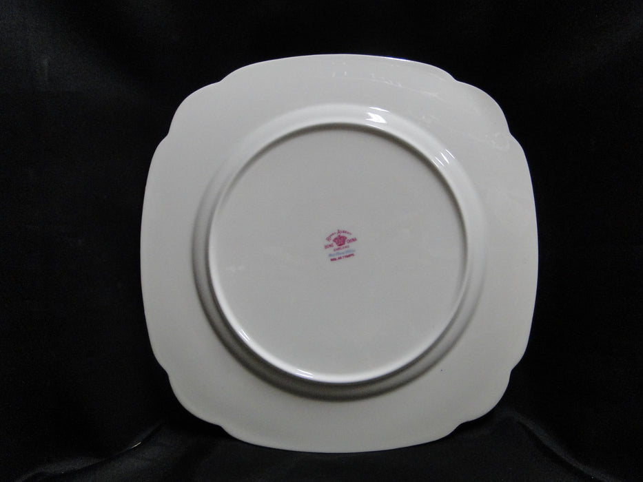 Royal Albert Petit Point, Floral Embroidery: Square Dinner Plate (s), 9 5/8"