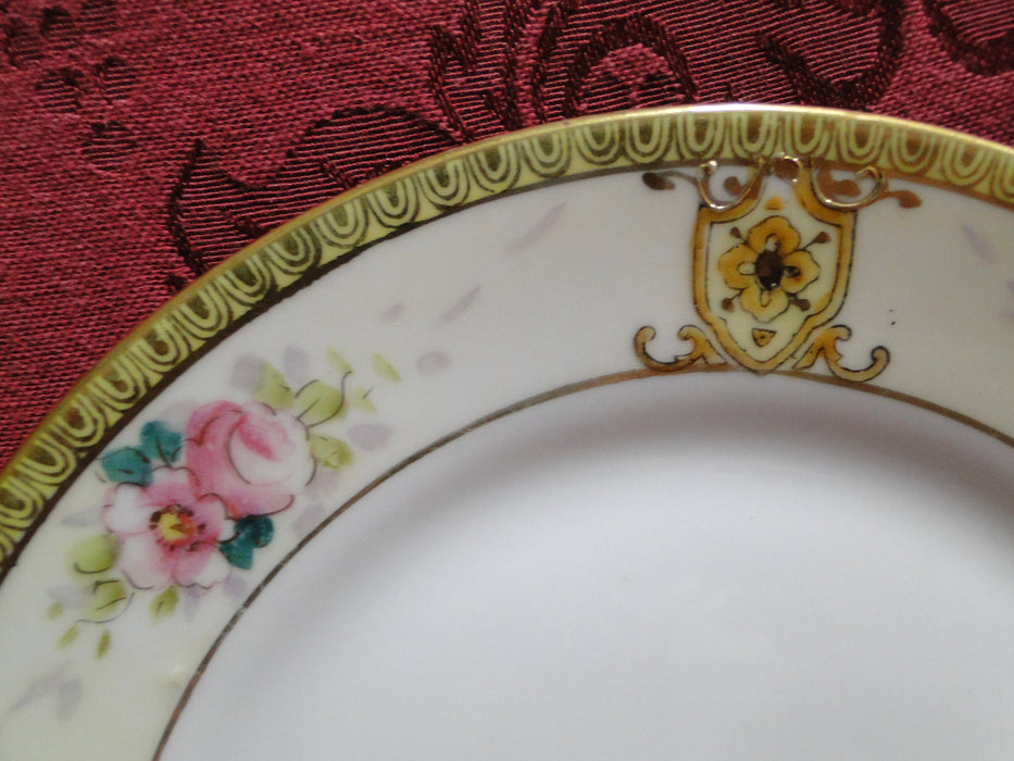 Noritake Pink Florals w/ Raised Gold: Bread Plate (s), 6 1/2"