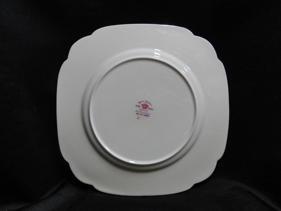 Royal Albert Petit Point, Floral Embroidery: Square Salad Plate (s), 7 5/8"