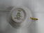 Aynsley 8083 Green Band, Encrusted Gold: Cup & Saucer Set, 2 1/8" Tall
