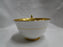 Aynsley 8083 Green Band, Encrusted Gold: Cup & Saucer Set, 2 1/8" Tall