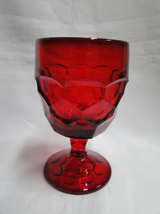 Viking Georgian Ruby Red, 6900: Water or Wine Goblet 5 3/4"