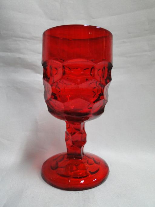 Viking Georgian Ruby Red, 6900: Wine Glass, 5 1/8" Tall