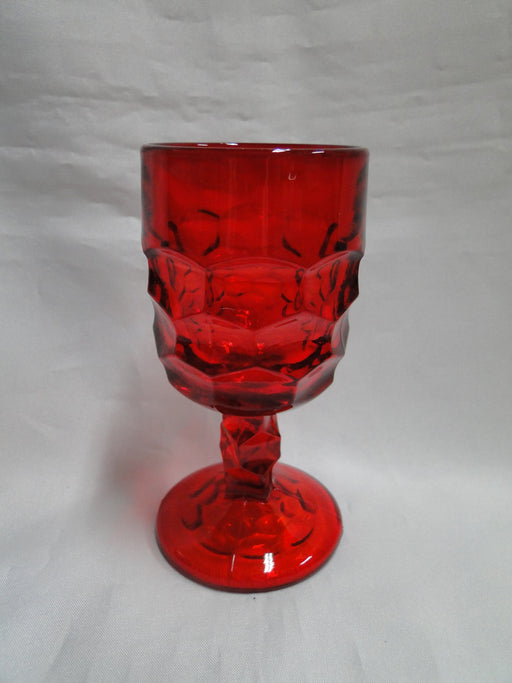 Viking Georgian Ruby Red, 6900: Wine Glass, 5 1/8" Tall