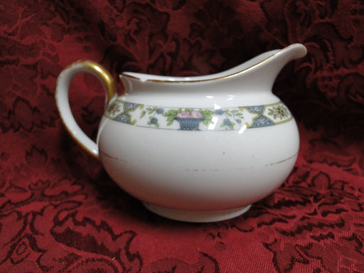 Noritake Rochambeau, 61228, Blue Basket of Flowers: Creamer / Cream Pitcher