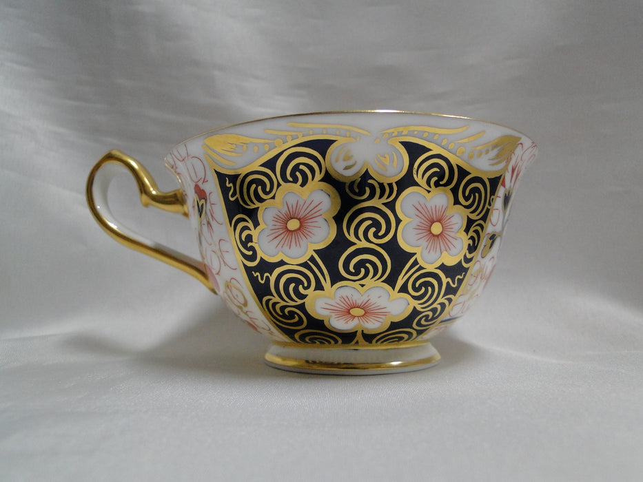 Royal Crown Derby Traditional Imari: 2 1/4" Footed Cup, Smooth, Inside, Stains