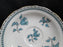 Spode Darlington Teal, Teal Flowers: 5 5/8" Saucer (s) Only, No Cup