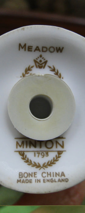 Minton Meadow, Smooth, Floral, Gold Trim: Salt Shaker, One Hole