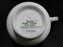 Spode Darlington Teal, Teal Flowers: Cup & Saucer Set (s), 2 3/4", Wear