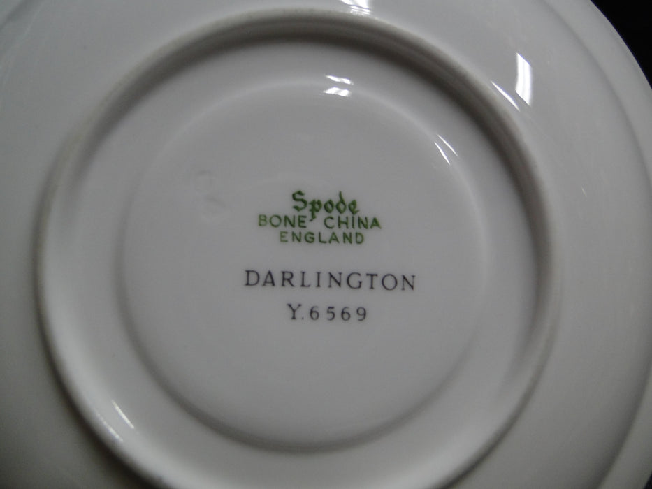 Spode Darlington Teal, Teal Flowers: Cup & Saucer Set (s), 2 3/4", Wear