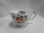 Aynsley Cabbage Rose & Florals, Blue Trim: Cup & Saucer Set, 2 1/4", No. 765788