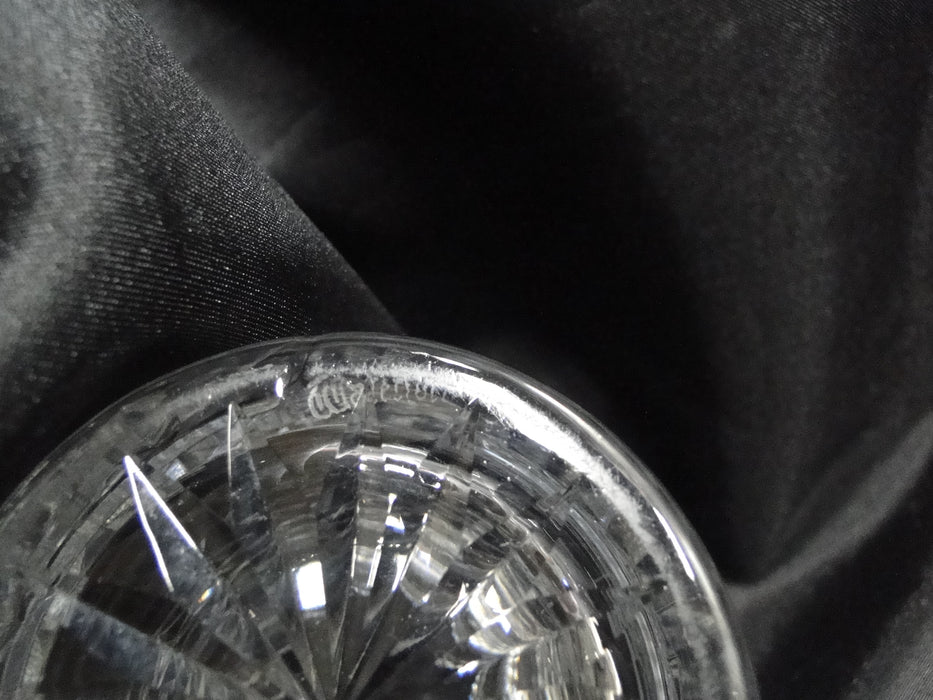 Waterford Crystal, Vertical & Cross Hatch: Honey / Jam / Jelly Jar & Lid, 4 3/4"