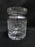 Waterford Crystal, Vertical & Cross Hatch: Honey / Jam / Jelly Jar & Lid, 4 3/4"