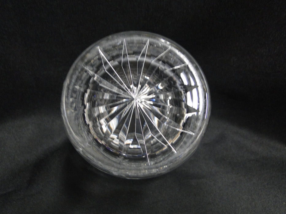 Waterford Crystal, Vertical & Cross Hatch: Honey / Jam / Jelly Jar & Lid, 4 3/4"