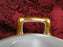 Noritake Multicolored Floral, Teal Border, Gold Trim: Covered Serving Bowl 8.25"