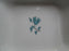 Spode Darlington Teal, Teal Flowers: Square Serving / Vegetable Bowl, 9 1/4"