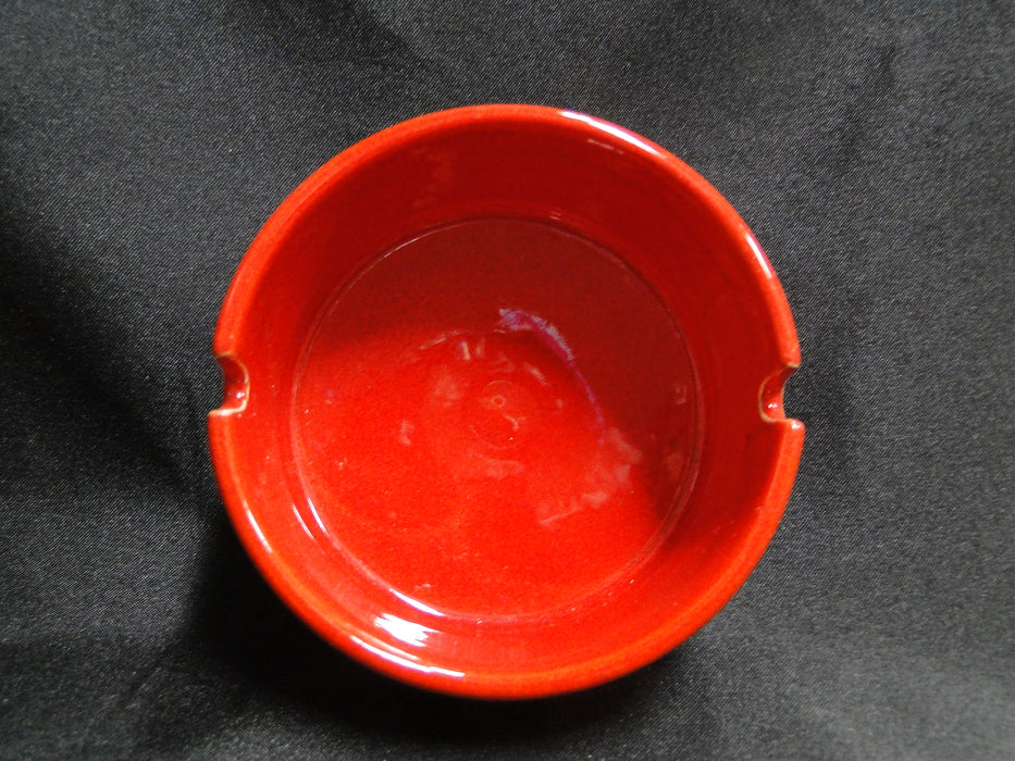 Waechtersbach Christmas Tree, Red w/ Christmas Tree: Ashtray, 3 3/4", 2 Slots