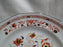 Wedgwood Kashmar, Red, Brown, & Yellow Flowers: Dinner Plate, 10 1/4", As Is